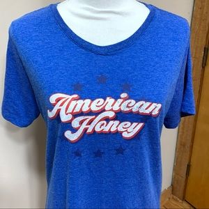 Cute American Honey Patriotic Tee 4th of July 🇺🇸🇺🇸🇺🇸